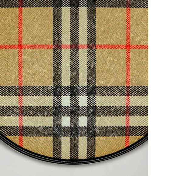 Burberry Louise Vintage Check Round Crossbody Bag - Picture 6 of 7